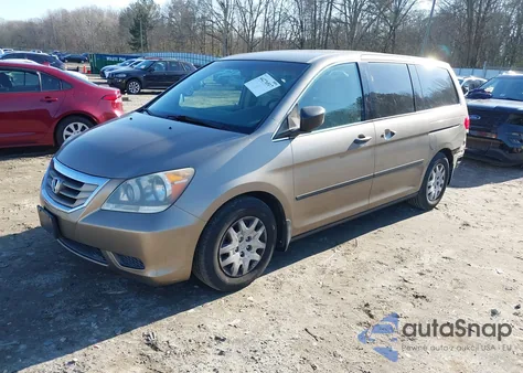 2008 Honda Odyssey Lx from USA, damaged, VIN 5FNRL38208B081942